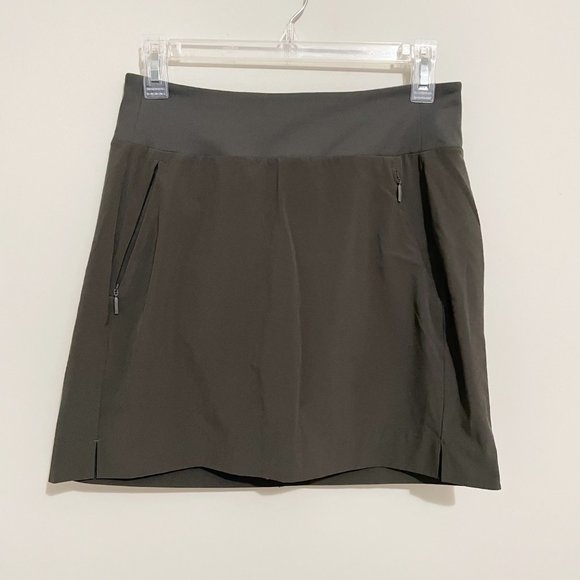 Athleta Pants - Athleta Size 4 Gray Soho Skort Skirt Camp Hike Athleisure Workout